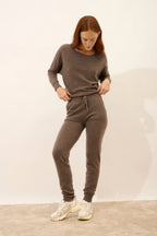 Jogger - Wendy - Taupe Chiné