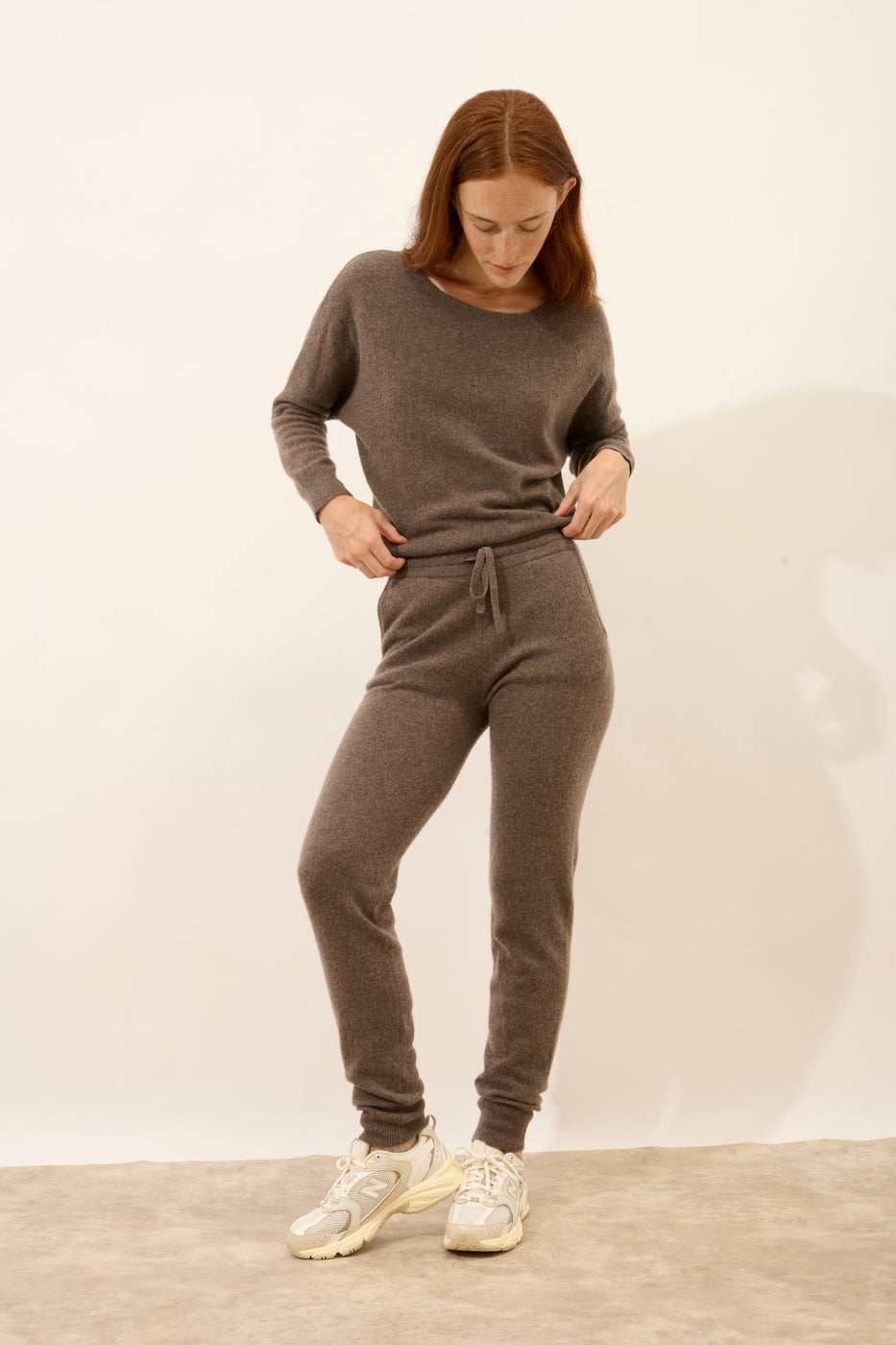 Jogger - Wendy - Taupe Chiné