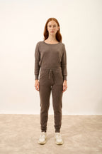 Jogger - Wendy - Taupe Chiné
