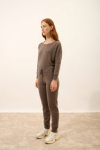 Jogger - Wendy - Taupe Chiné