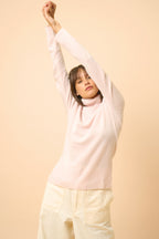 Jersey Cuello Alto - Lexie - Polvo