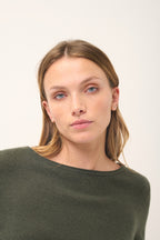 Pull Col Bateau - Grace - Kaki