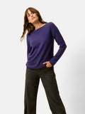 Jersey Cuello Barco - Grace - Purple