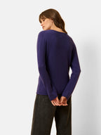 Jersey Cuello Barco - Grace - Purple