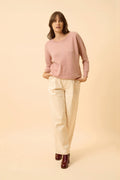 Pull Chauve Souris - Rebecca - Bois De Rose