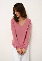 Pull Col V - Joan - Pétale
