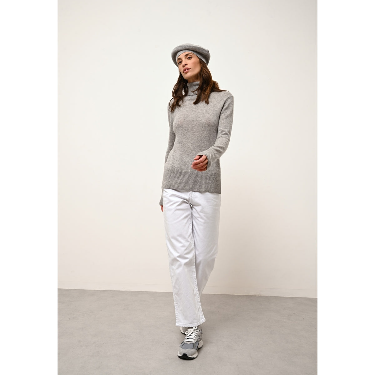 Beret 4-nitkowy – Paris – Nuage Chiné