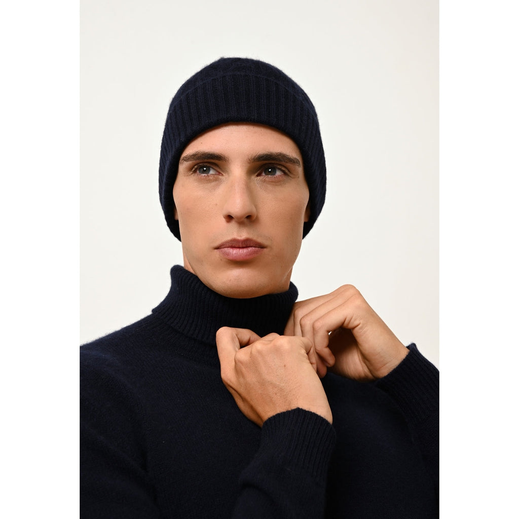 Jersey Cuello Vuelto 4 Hilos - Sacha - Navy