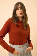 Round Neck Sweater - Jane - Squirrel