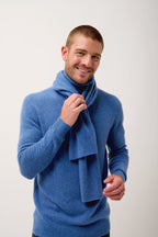 Écharpe - Spencer - Bleu Denim