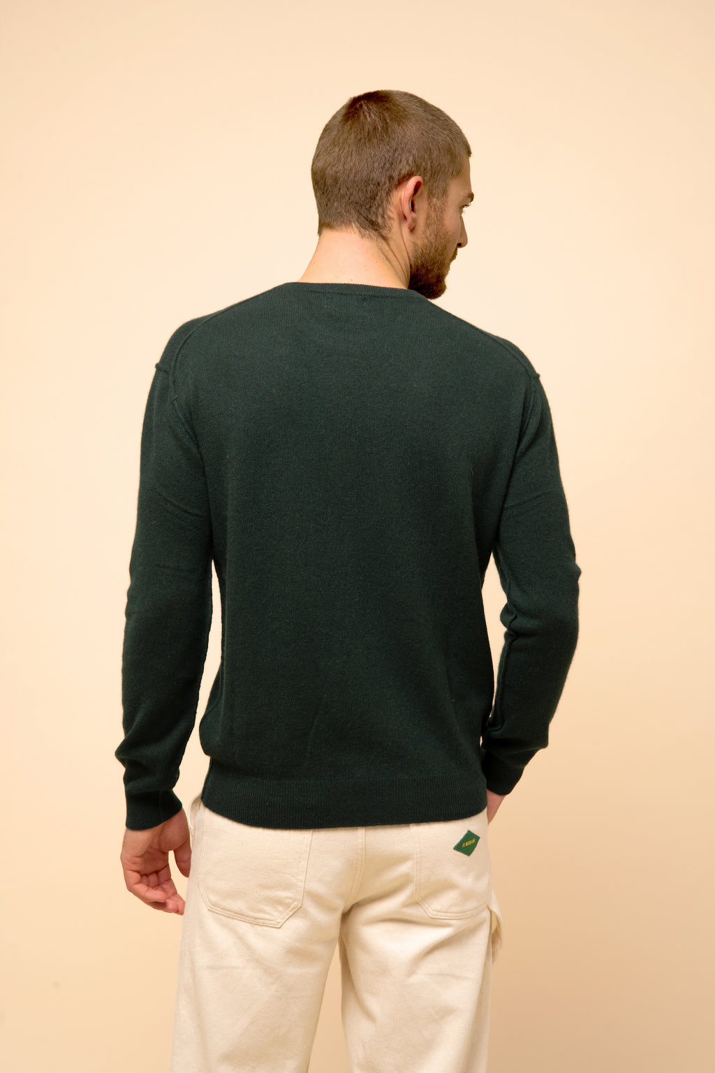 Pull Col Rond - Noe - Cyprès