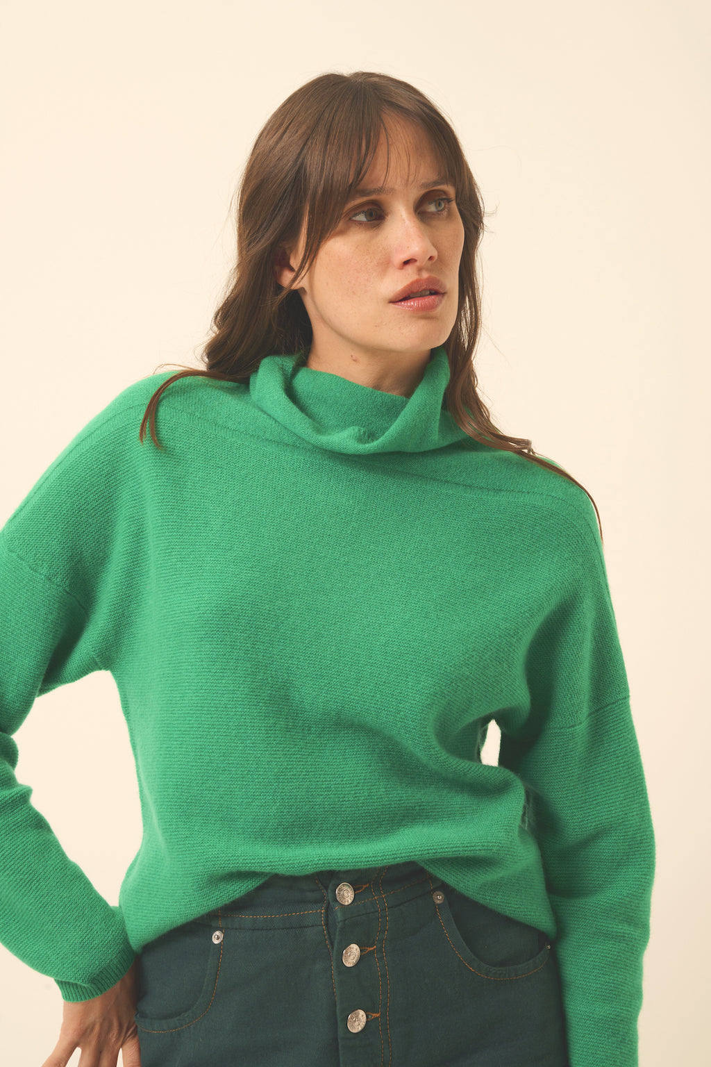 Jersey Cuello Vuelto - Blantyre - Menta