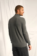 Trucker Jumper - Bradley - Heathered Anthracite