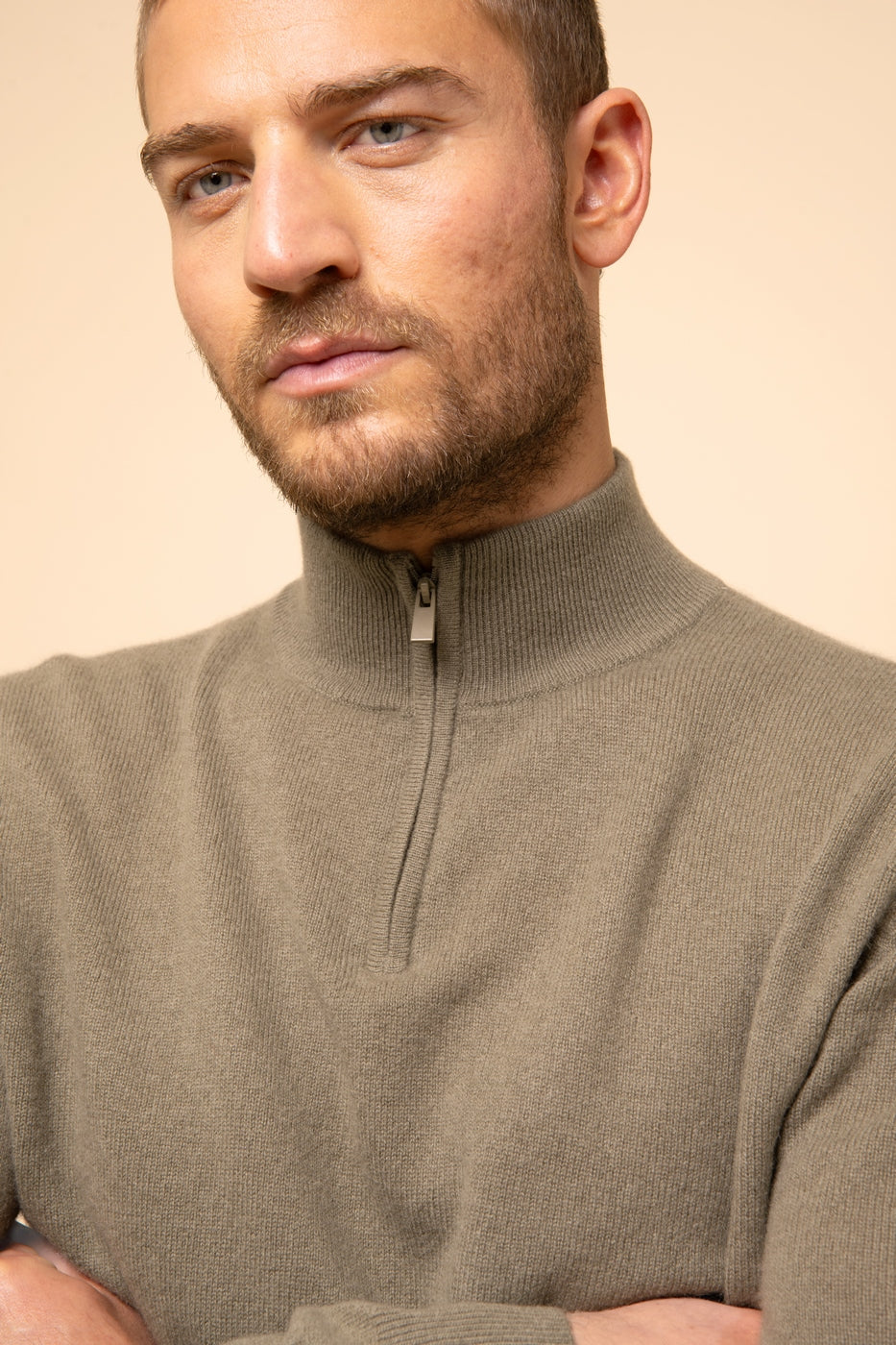 Trucker Sweater - Bradley - Army