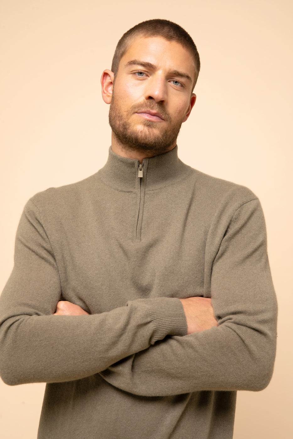 Trucker Sweater - Bradley - Army