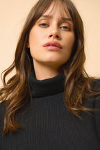 Turtleneck Sweater - Billy - Black