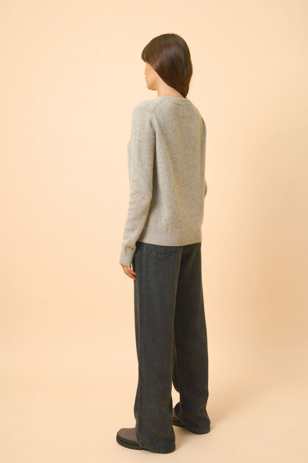 Pull Col Rond 4Fils - Lexini - Nuage Chiné