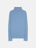 Pull Col Roulé 4Fils - June - Sky