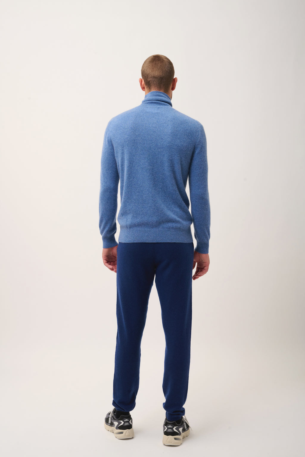 Jersey de Cuello Vuelto - Connor - Azul Denim
