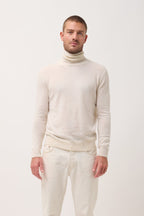 Pull Col Roulé - Connor - Neige