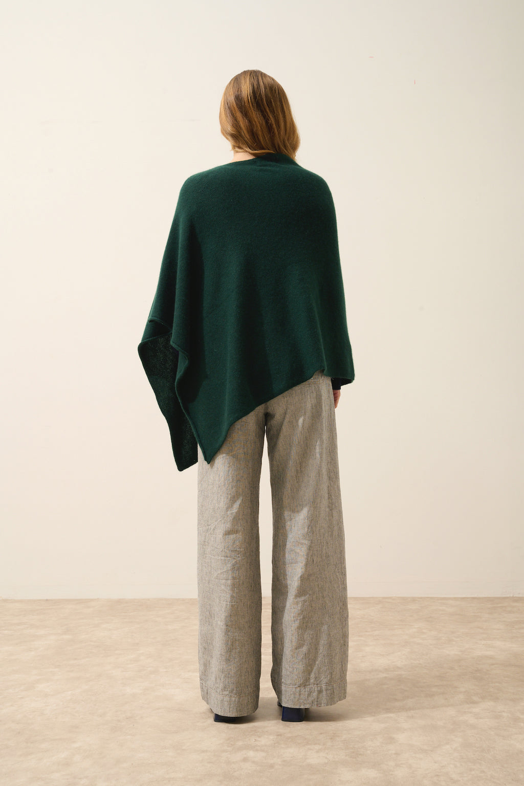 Poncho 4-draads - Ashley - Cipres