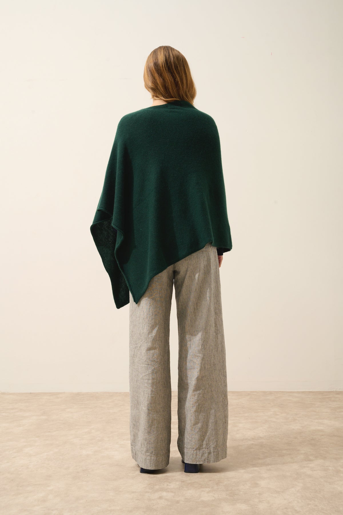 Poncho 4-draads - Ashley - Cipres