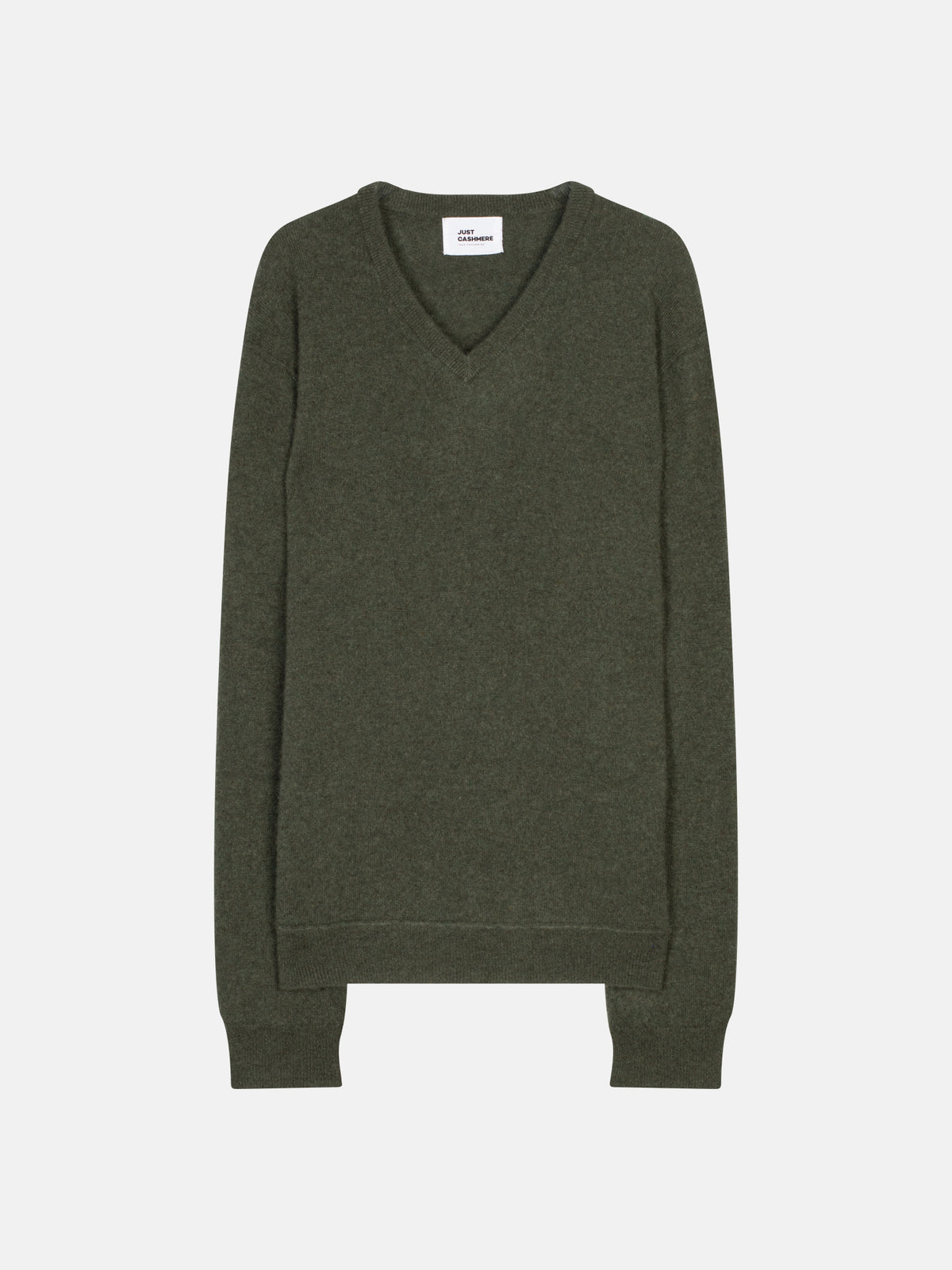 Pull Col V - Tom - Kaki Chiné