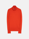 Just Cashmere - Pull Col Roulé - Lexie - Orange