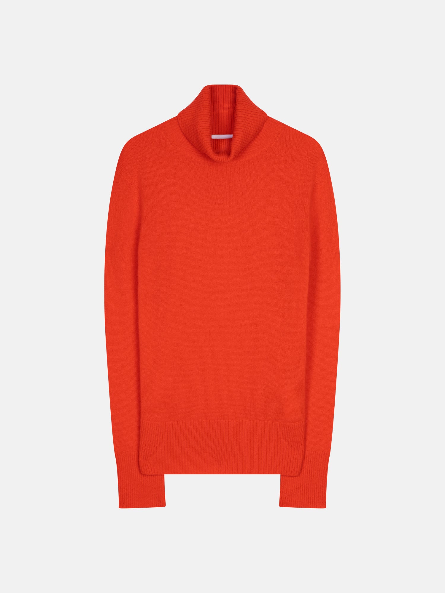 Just Cashmere - Pull Col Roulé - Lexie - Orange