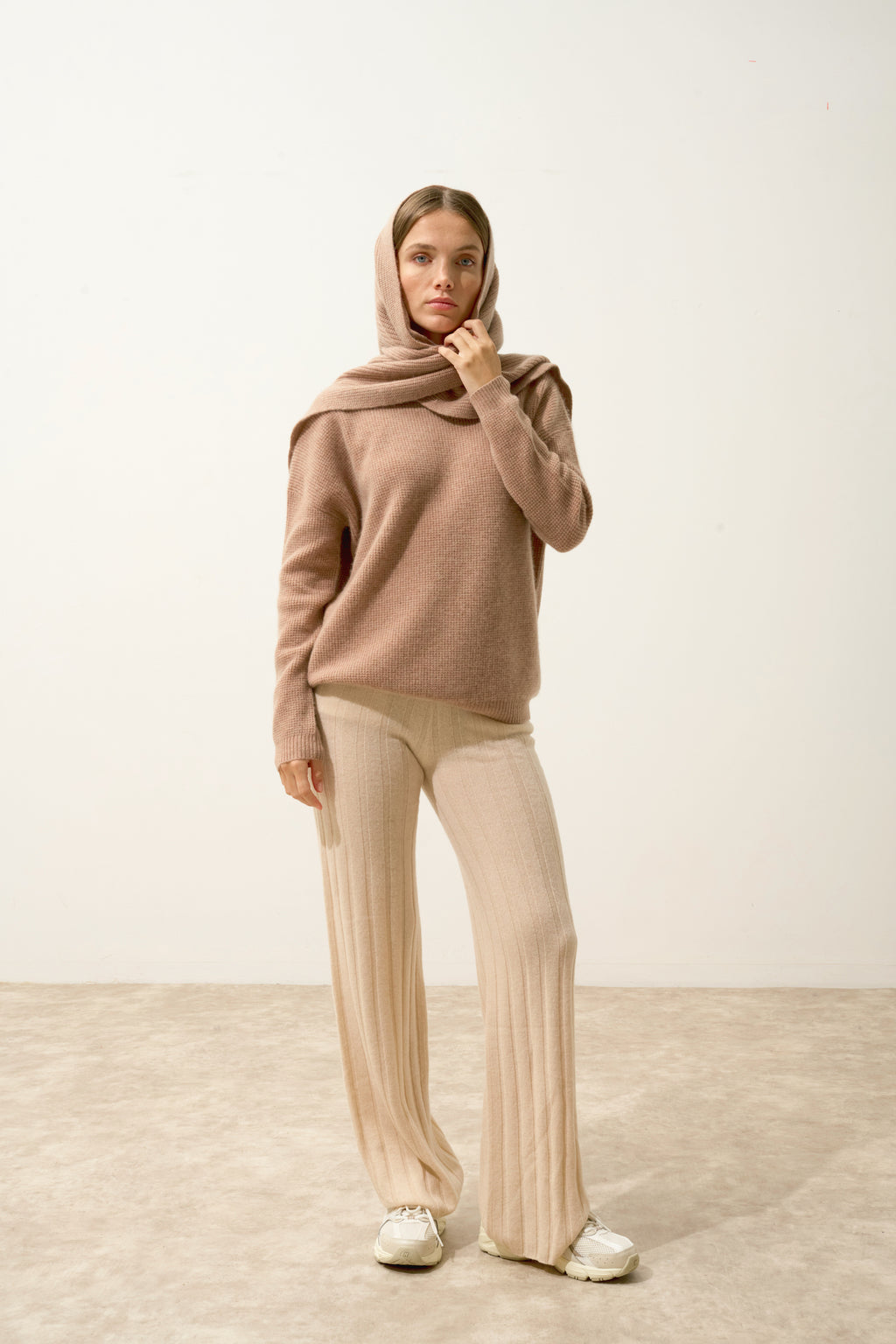 Écharpe 4Fils - Lea - Camel Chiné