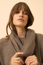 Écharpe 4Fils - Lea - Taupe Chiné