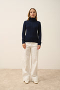 Pull Col Roulé - Serelith - Navy