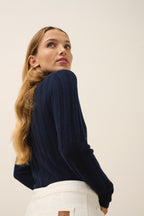 Pull Col Roulé - Serelith - Navy