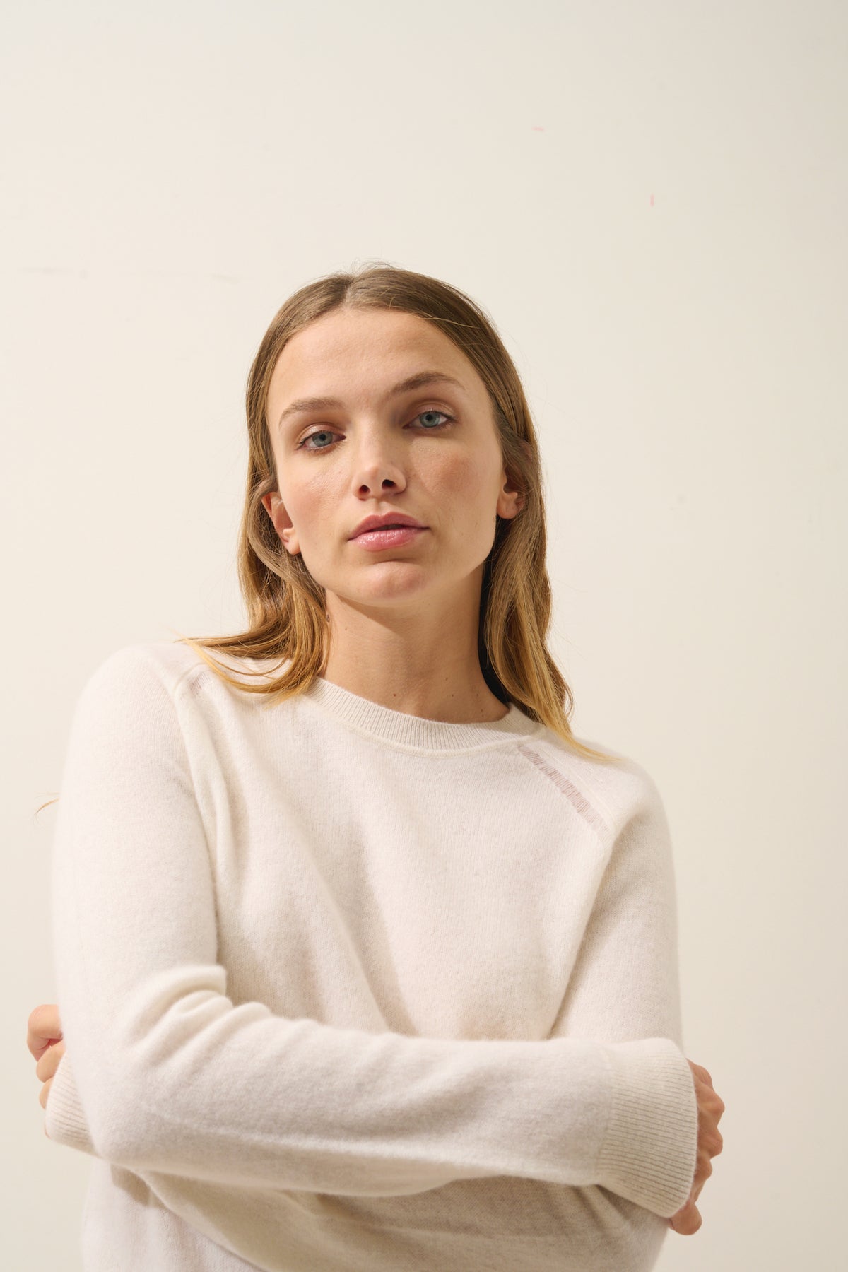 Pull Col Rond - Norena - Neige