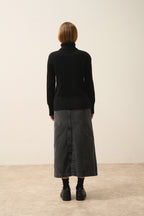 Pull Col Roulé - Estelle - Noir