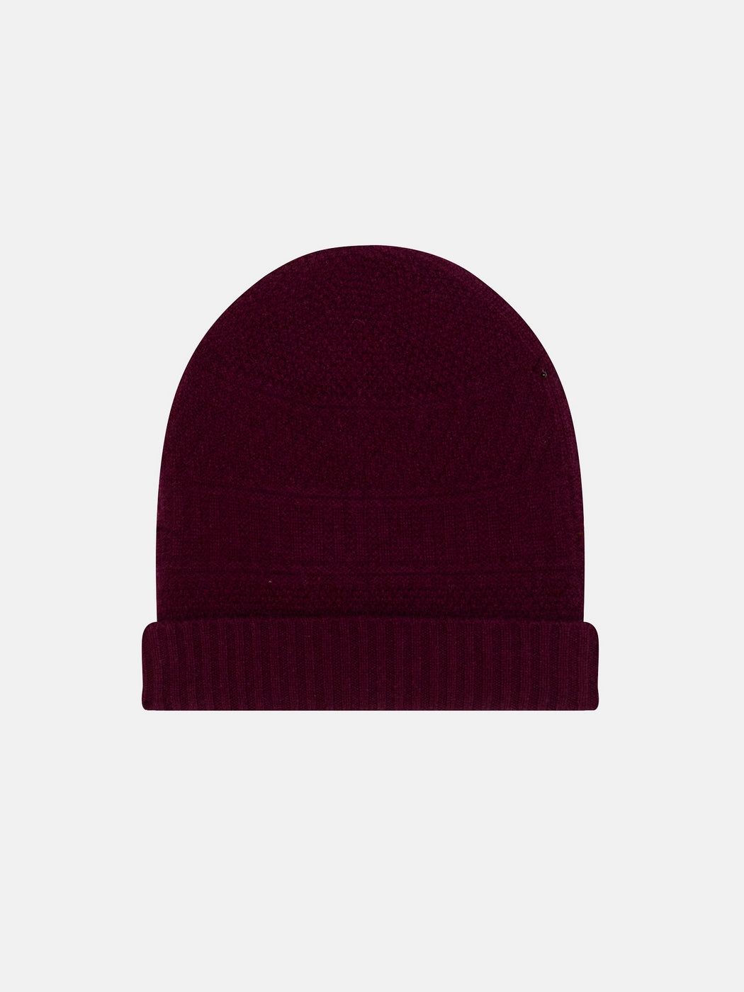 4 Thread Beanie - Ember - Burgundy