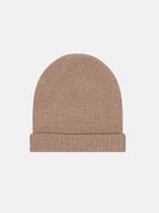 4-Ply Beanie - Ember - Flecked Camel