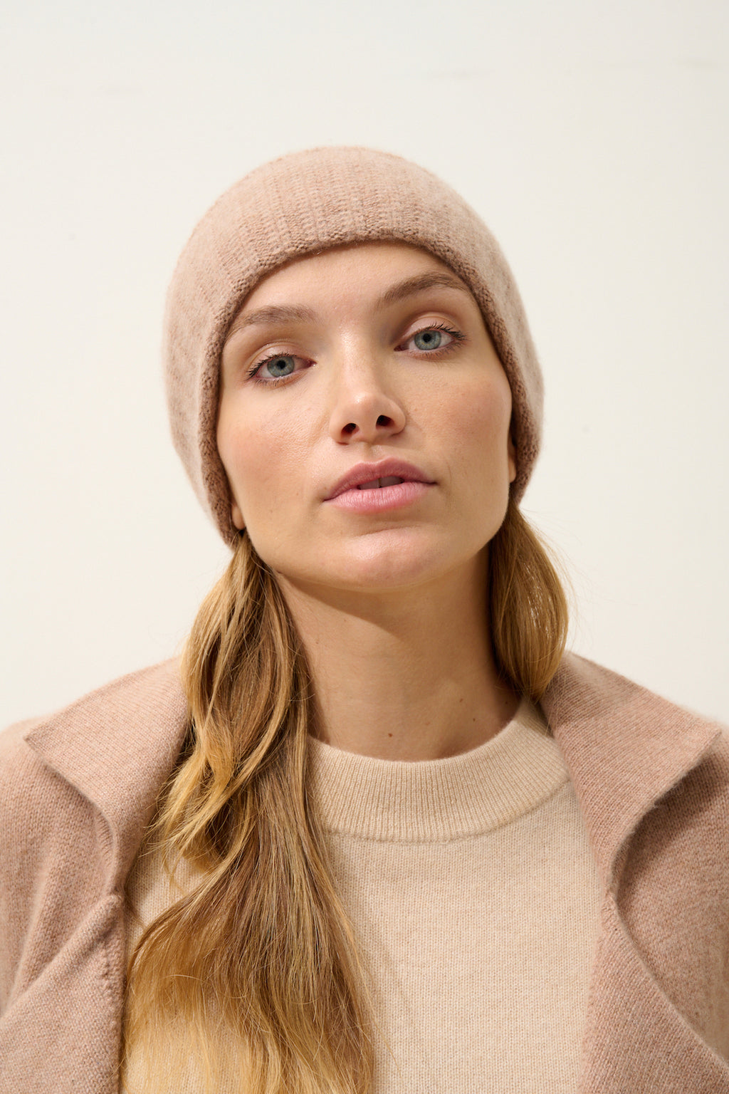 Bonnet 6Fils - Jin - Camel Chiné