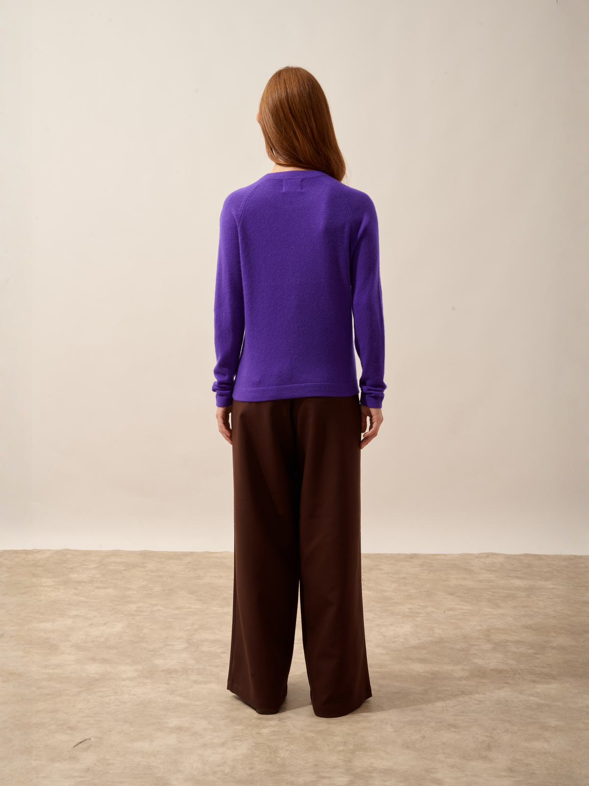 Maglione girocollo Jane - Genziana - Donna