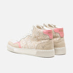 Sneakers Jumper 3 - Ecru/Rosa