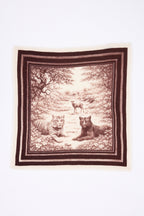 Lille Bandana Jungle - Brun - Børn - 100 % Kashmir