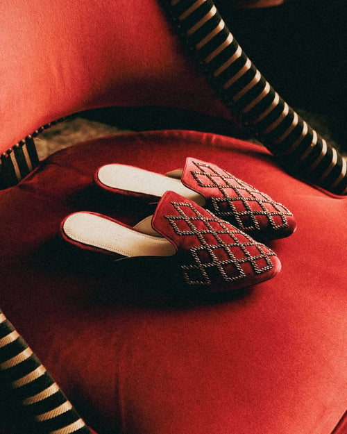 Mules Jacquard
