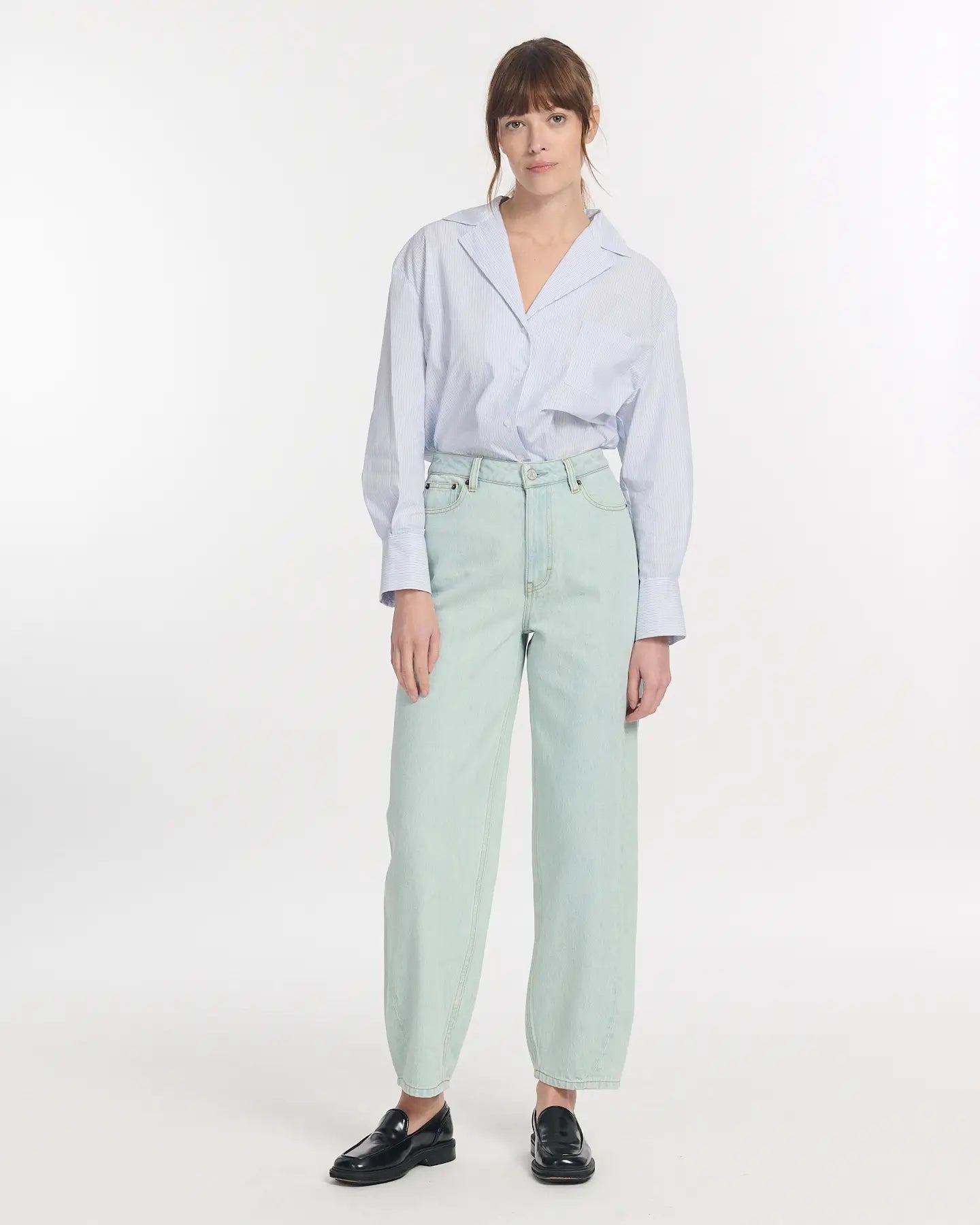 Olsen Denim Blue-Ish White Jeans