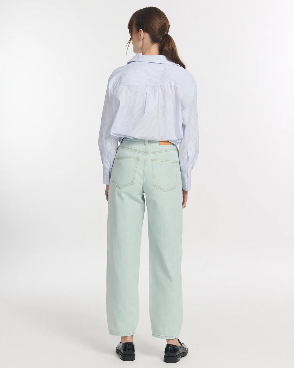 Olsen Denim Blue-Ish White Jeans