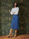 FALDA JENNY DENIM AZUL PETITE MENDIGOTE