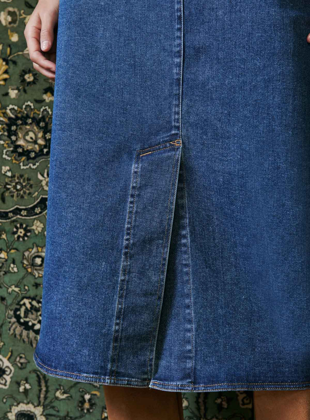 FALDA JENNY DENIM AZUL PETITE MENDIGOTE