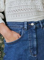 FALDA JENNY DENIM AZUL PETITE MENDIGOTE