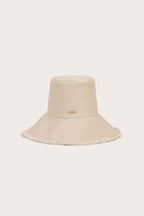 Sombrero Juliana - Natural Blanqueado