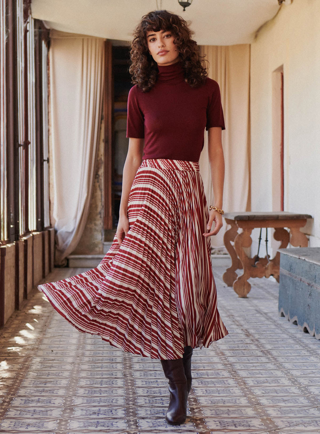 Falda Junon - Rojo