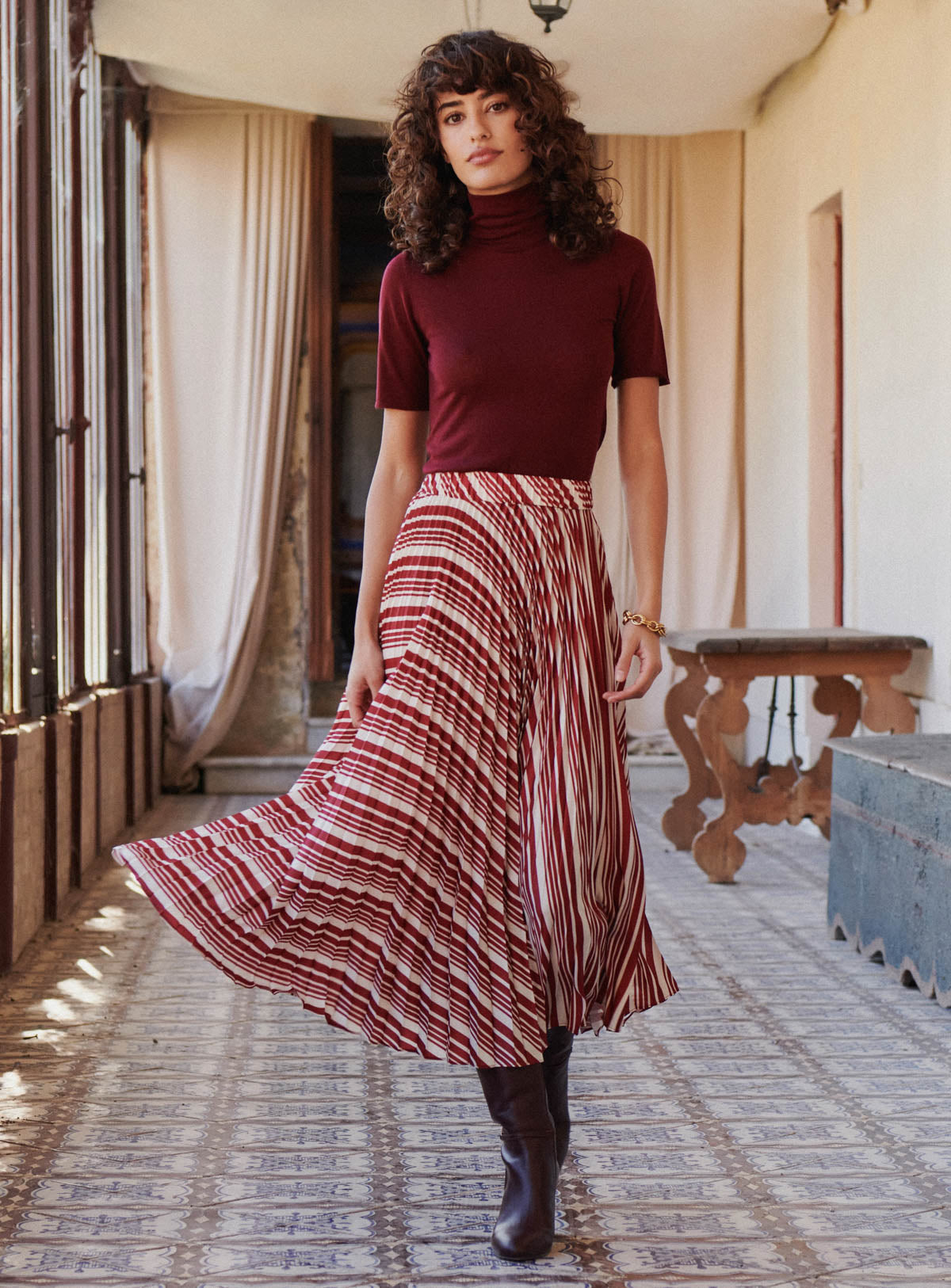 Falda Junon - Rojo